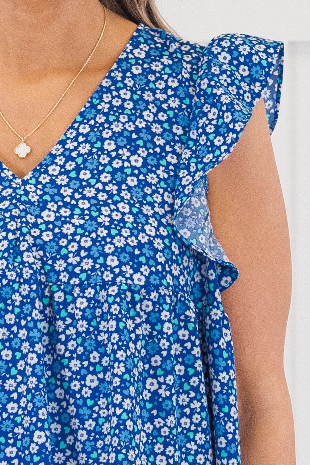 Going For The Thrill Top, Royal Blue