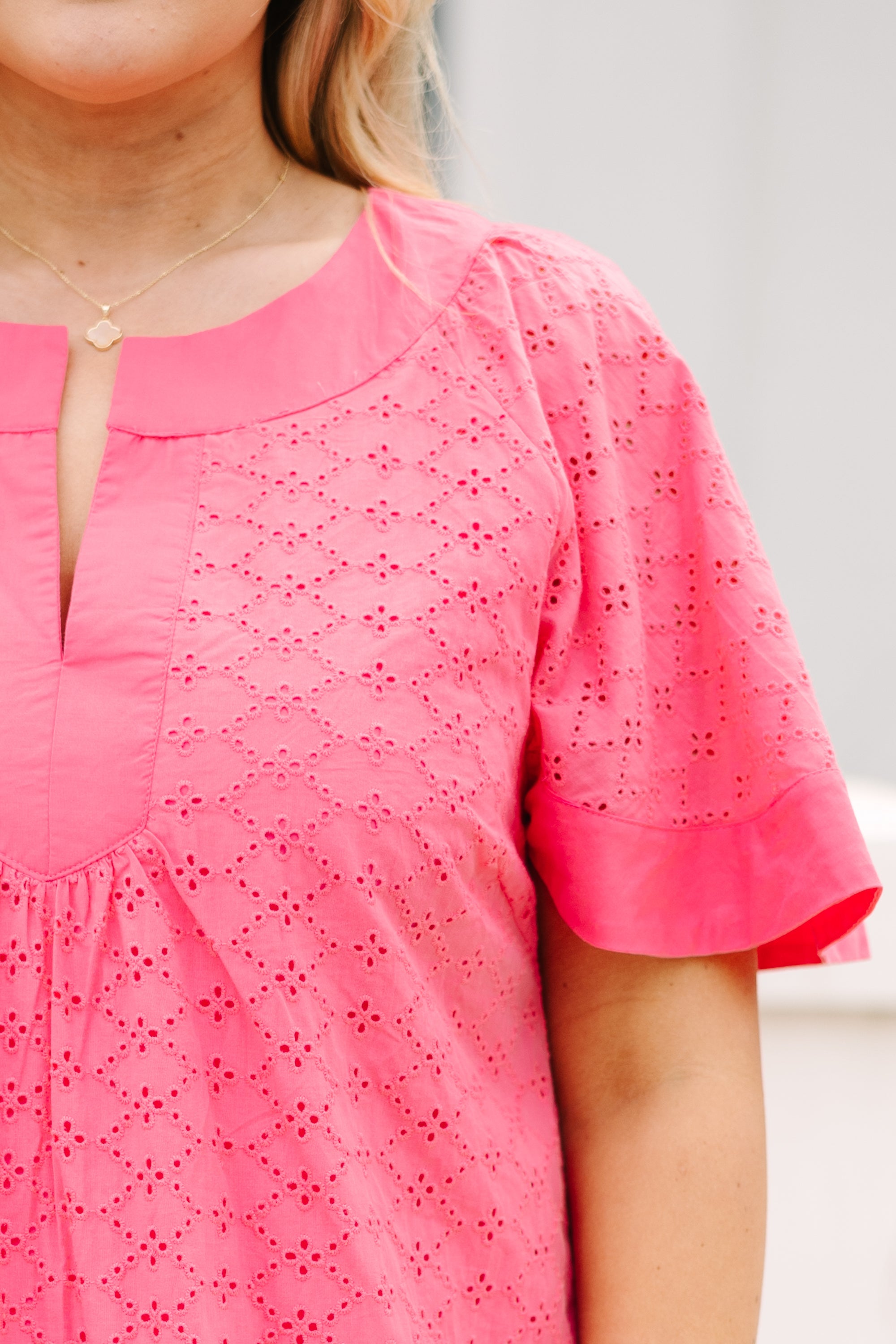 Going The Right Way Dress, Hot Pink