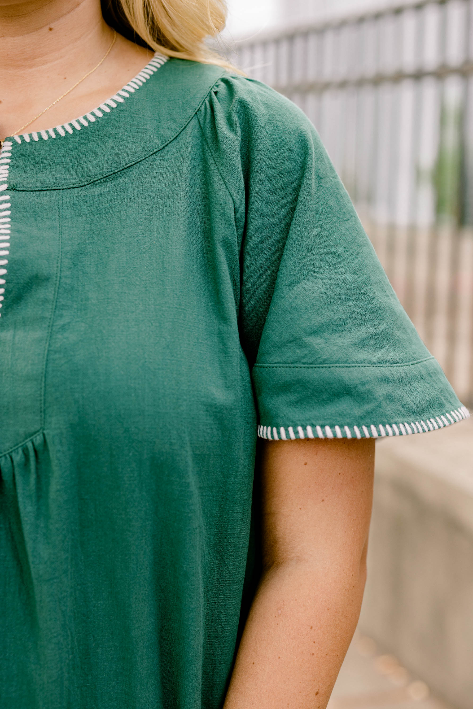 Going The Right Way Dress, Hunter Green