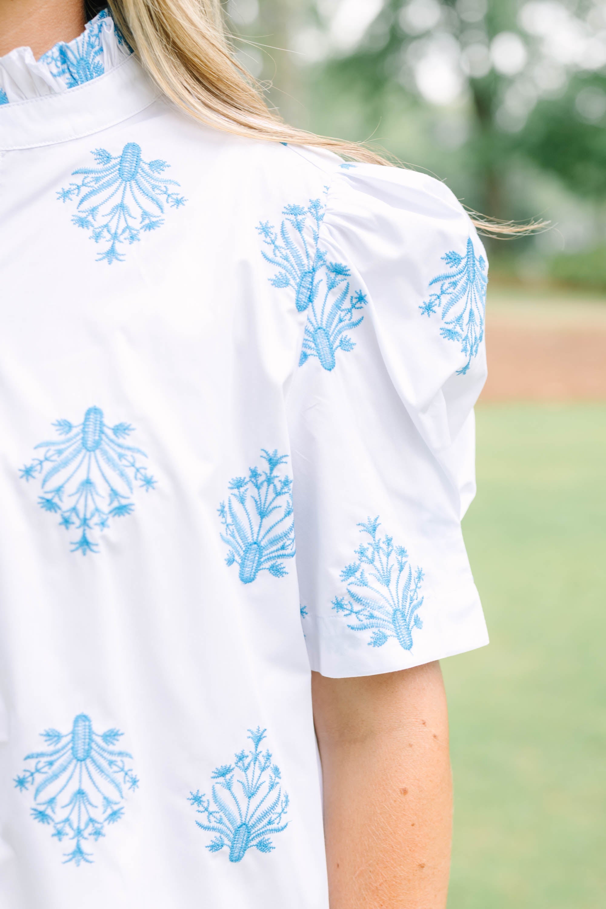 Going The Right Way Top, White