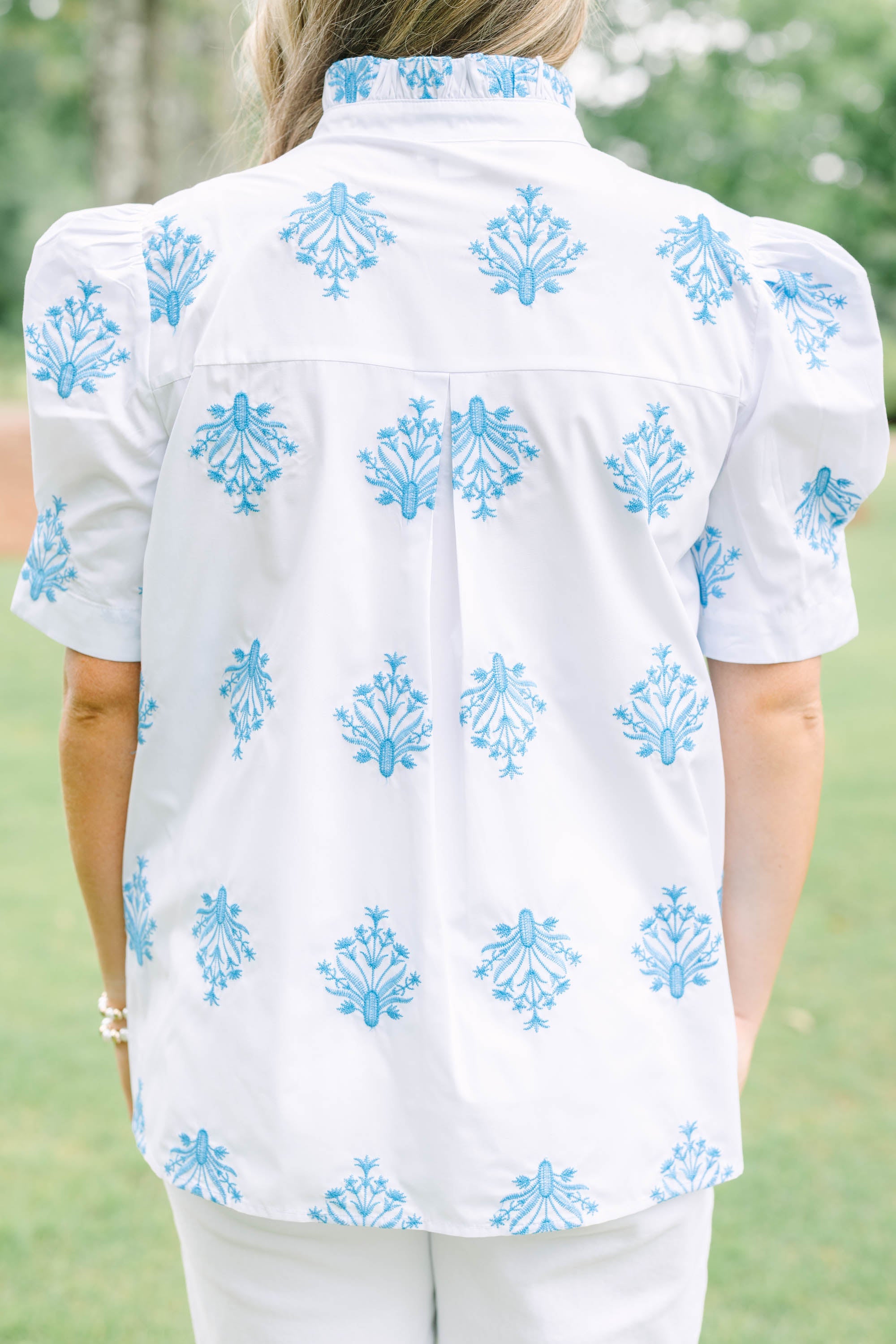 Going The Right Way Top, White
