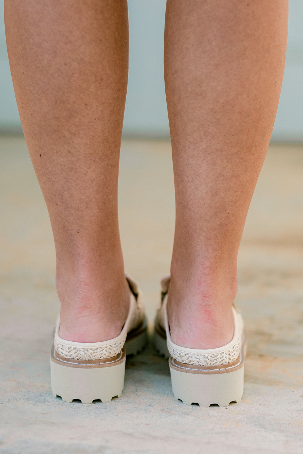 Golden Weave Mules, Natural
