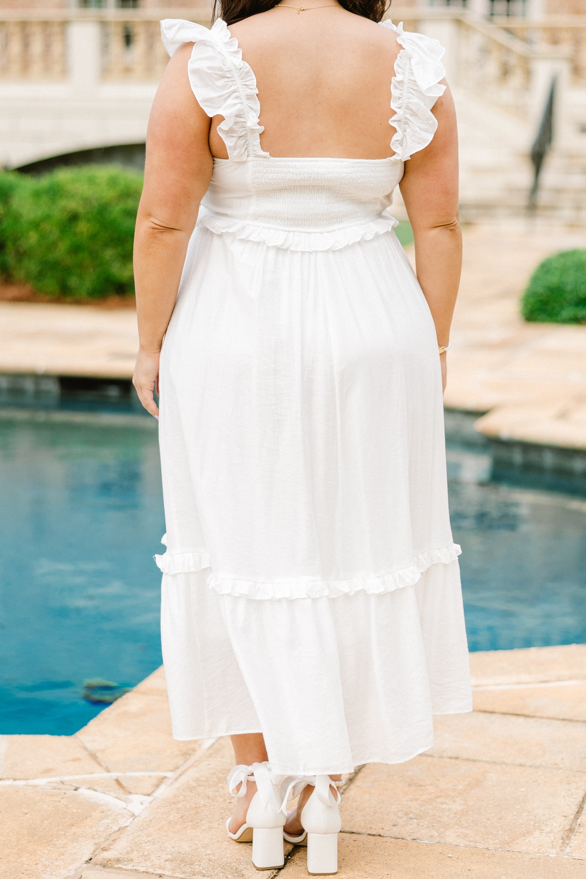 Gone Rogue Dress, White