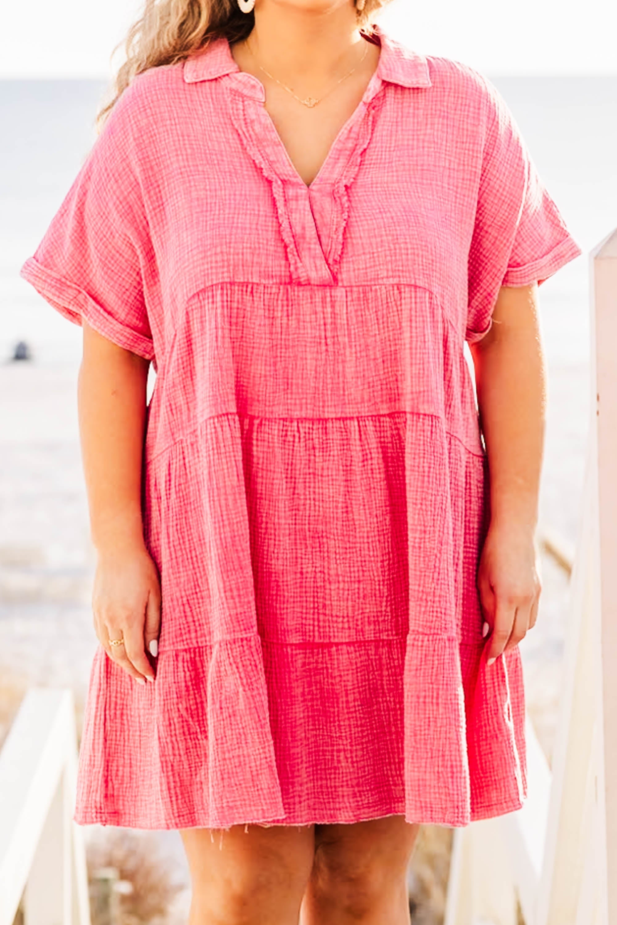 Good For You Dress, Hot Pink