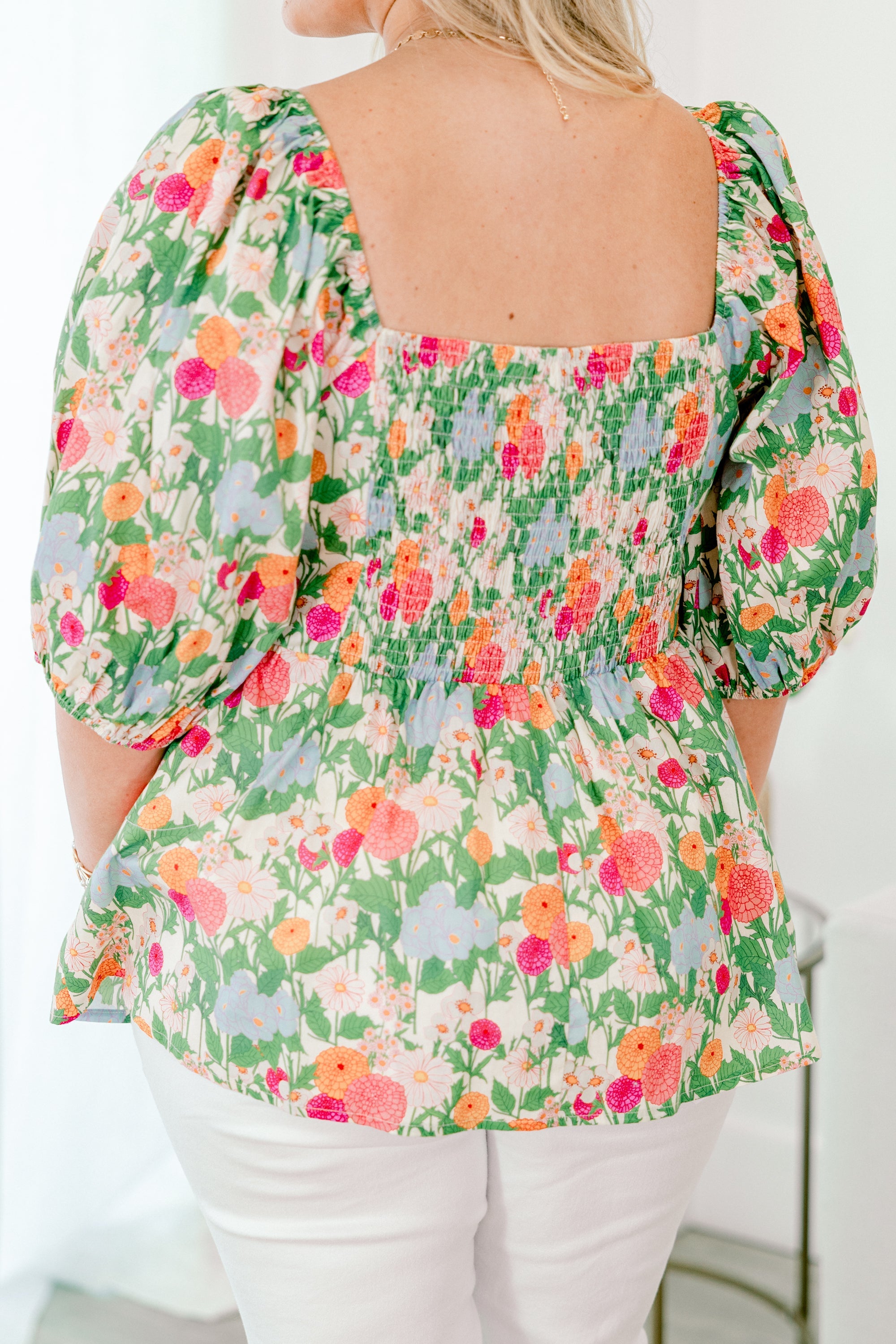 Good Note Top, Green