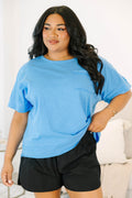 Good Things Ahead Top, Ocean Blue