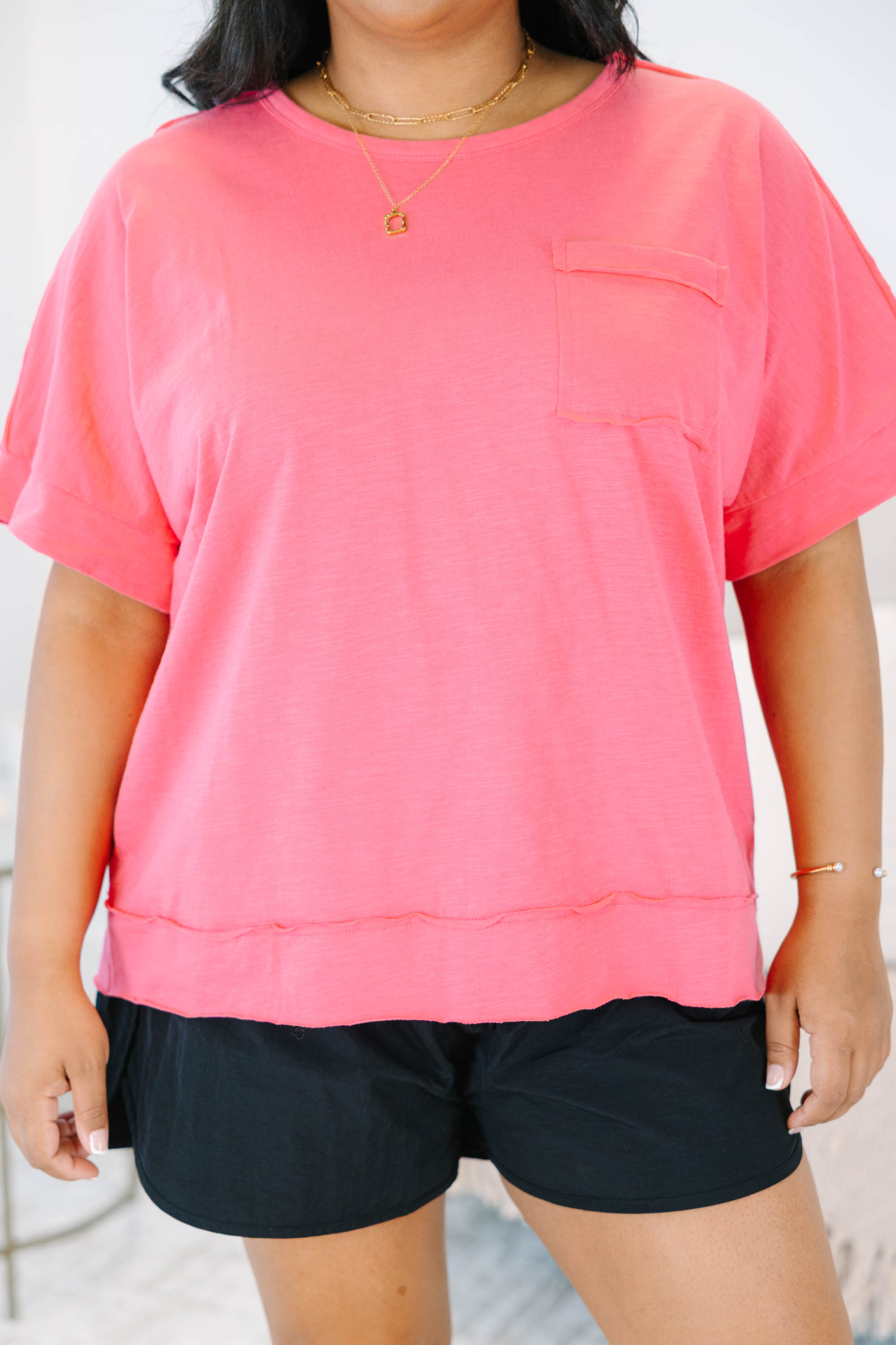 Good Things Ahead Top, Pink