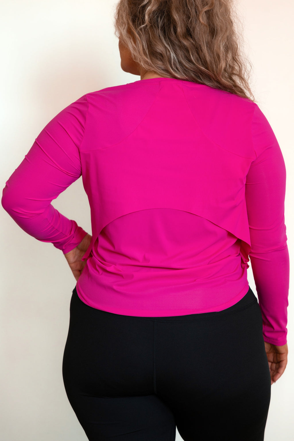 Got It Done Active Top, Fuchsia
