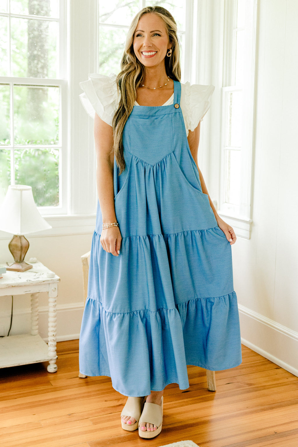 Got To Dance Dress, Denim