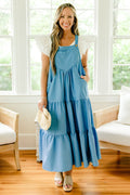 Got To Dance Dress, Denim