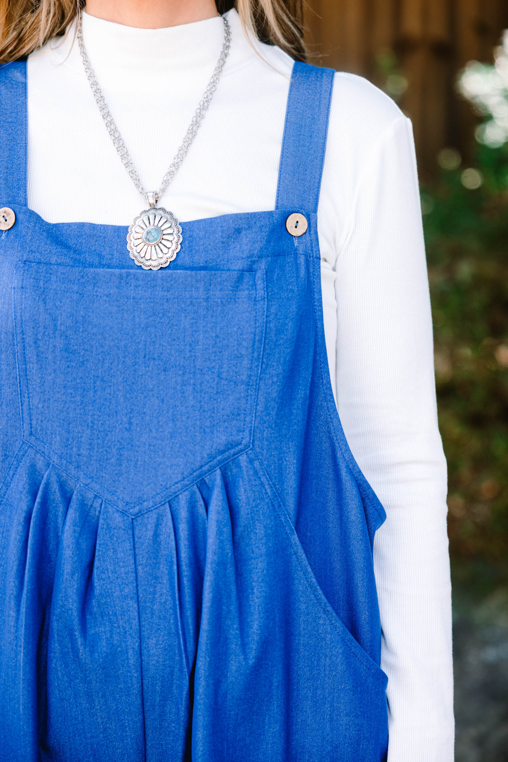 Got To Laugh Jumpsuit, Denim