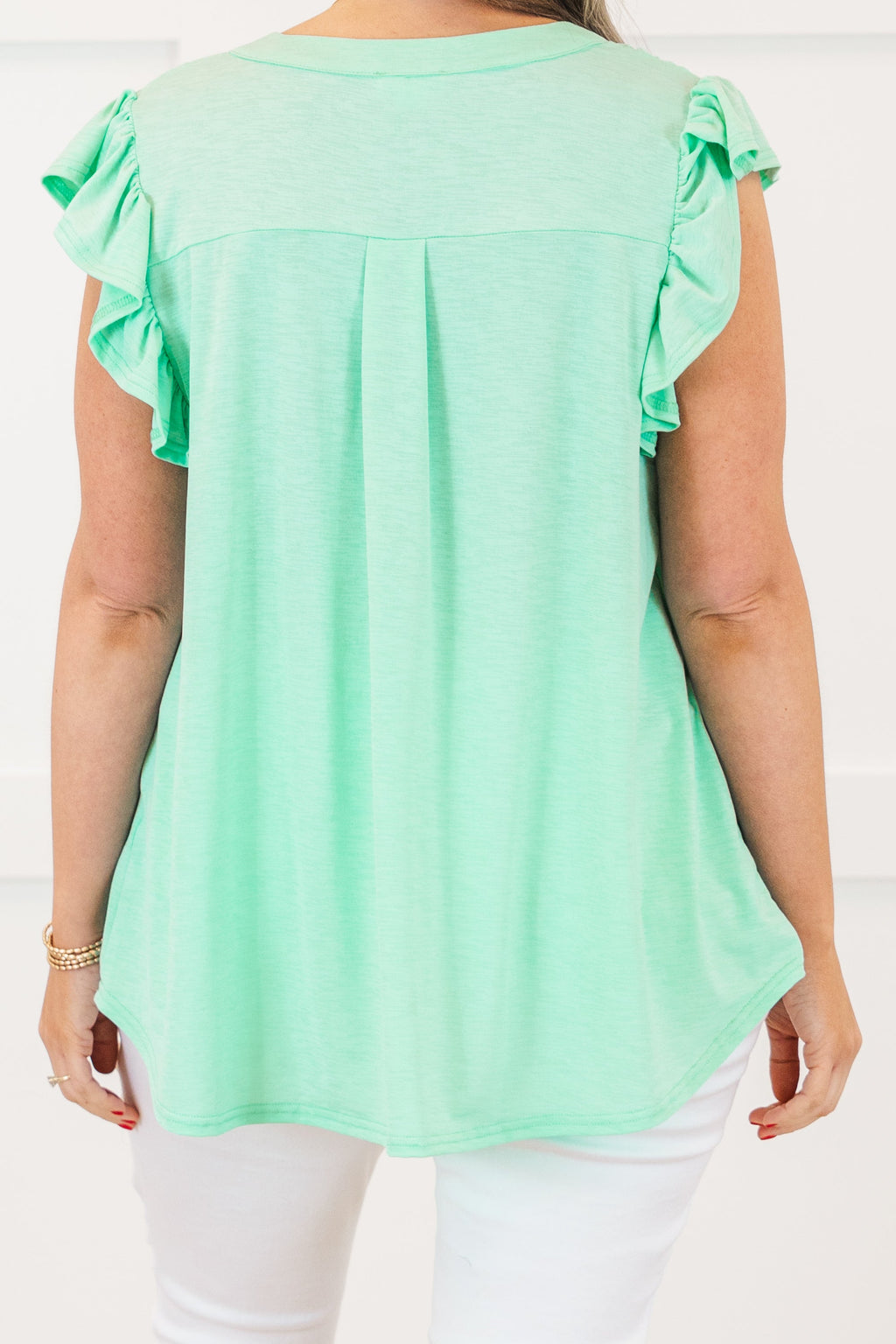 Grace Bay Top, Aqua