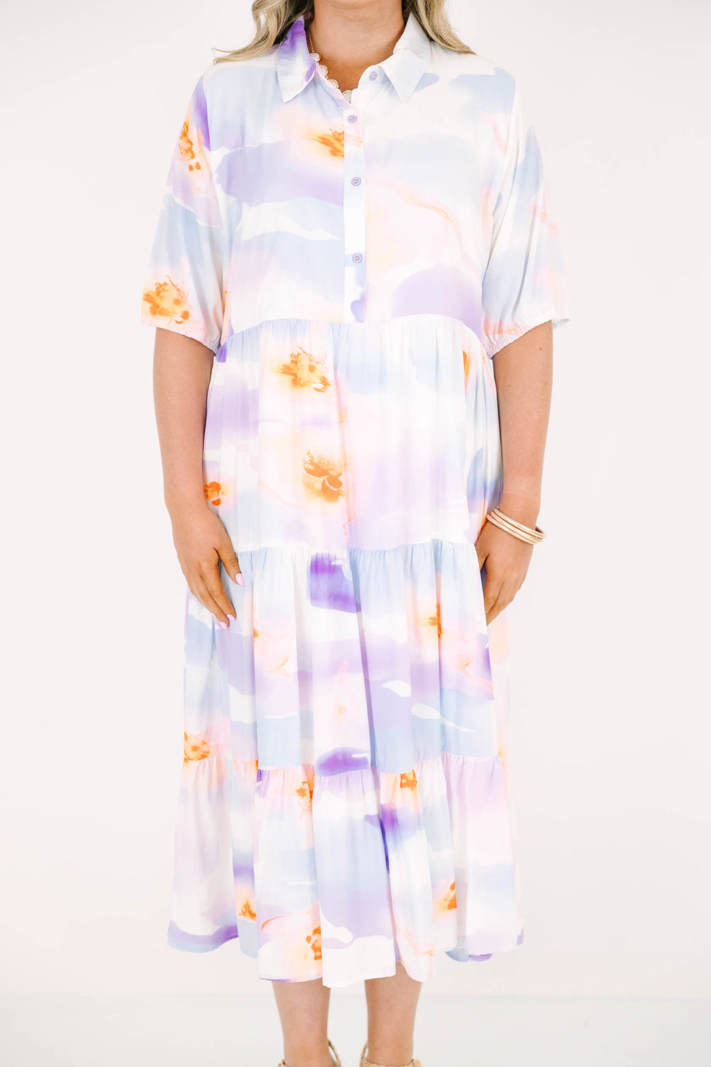 Grace Comes Easy Dress, Purple