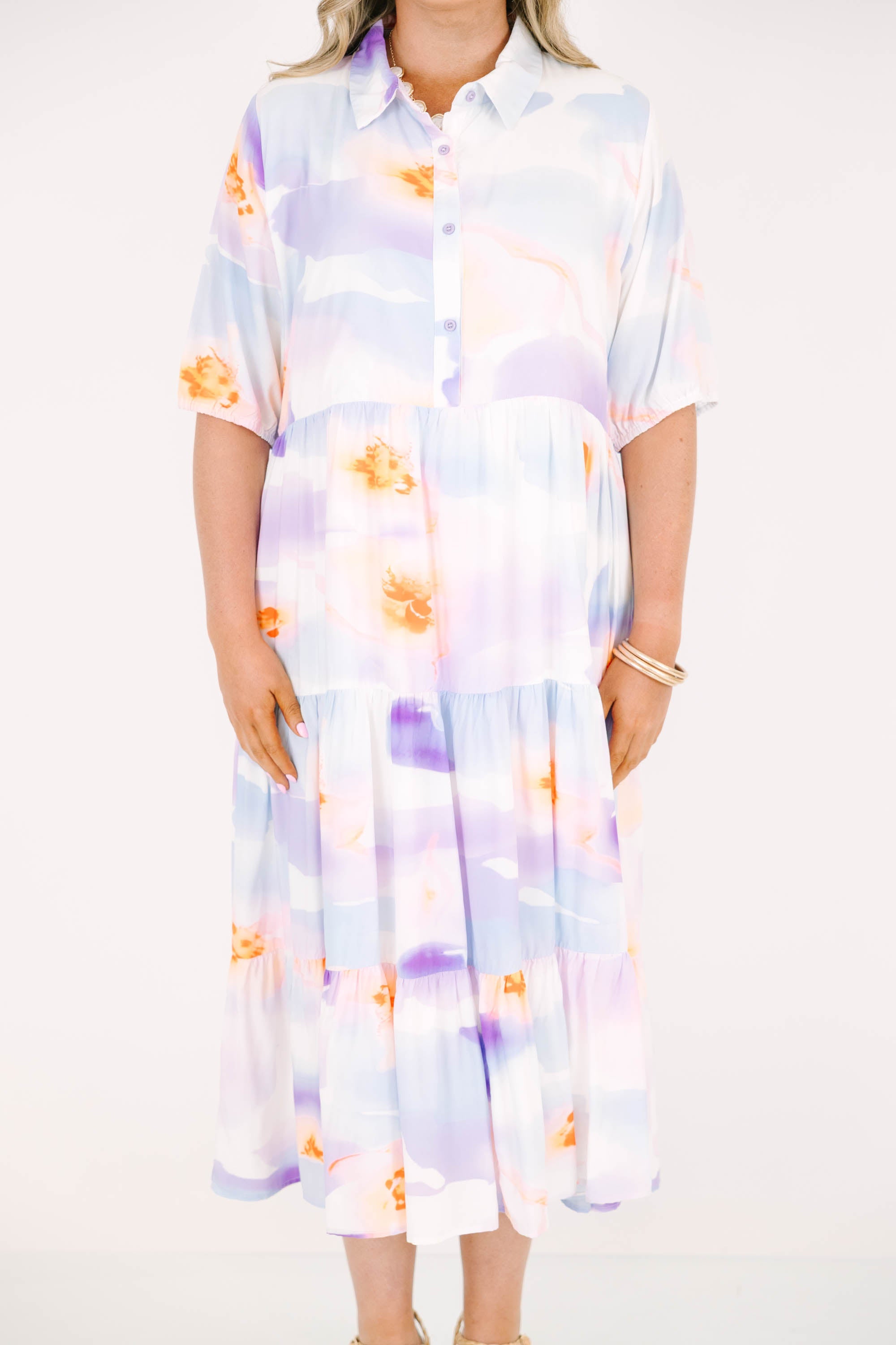 Grace Comes Easy Dress, Purple