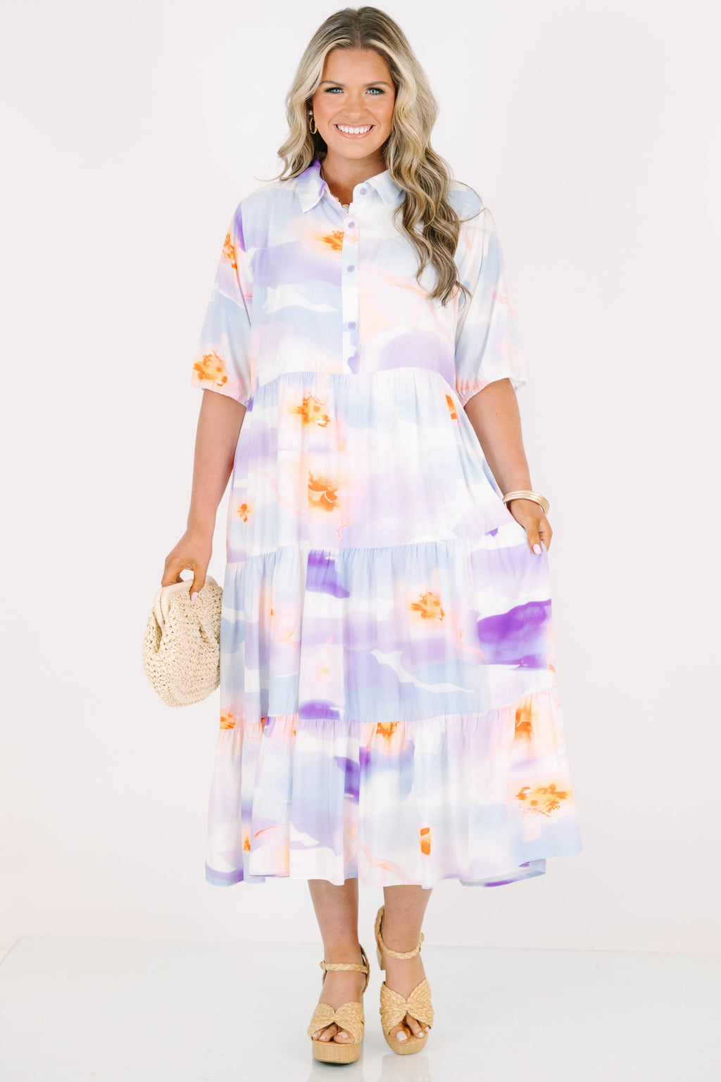 Grace Comes Easy Dress, Purple