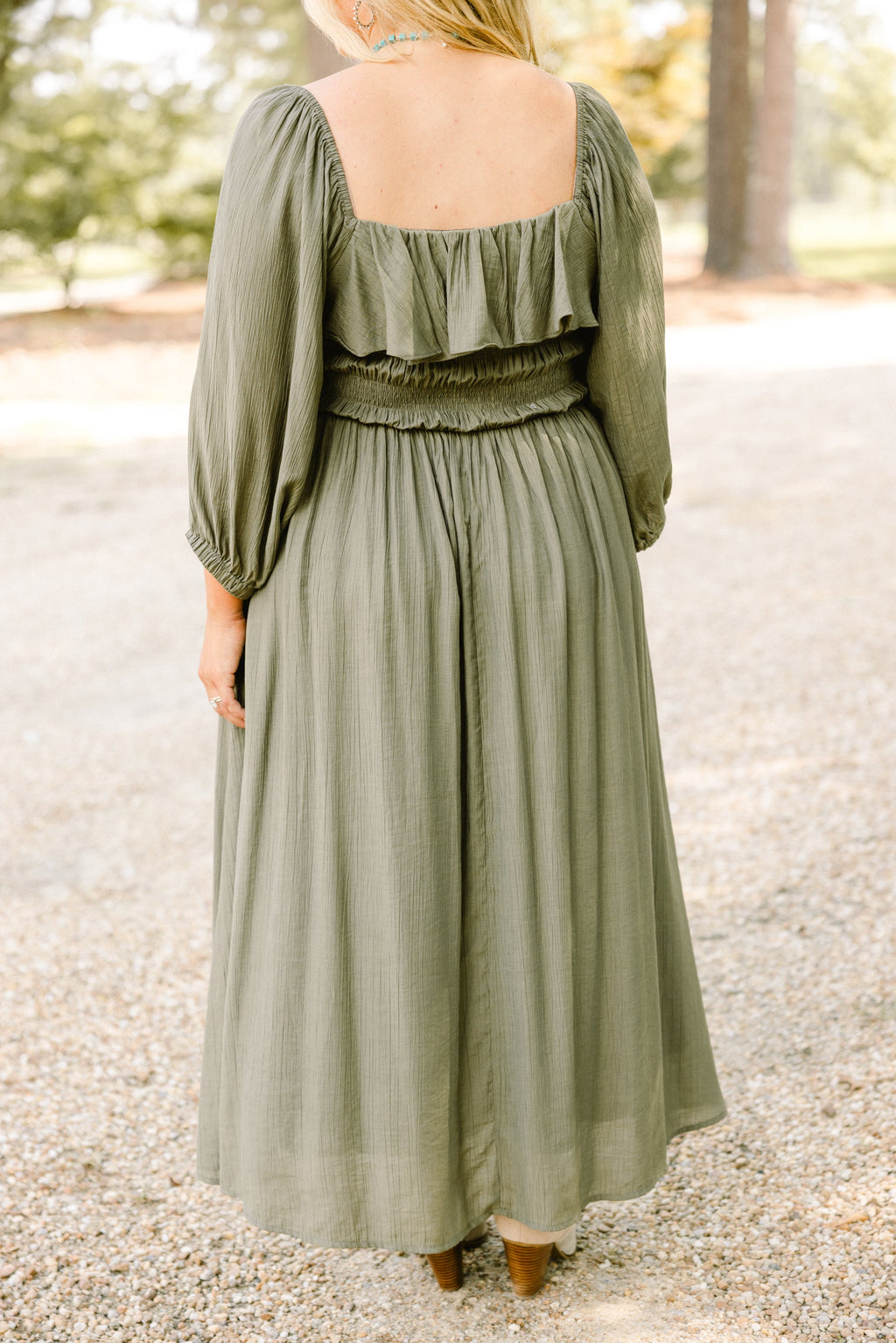 Grace Filled Dress, Green