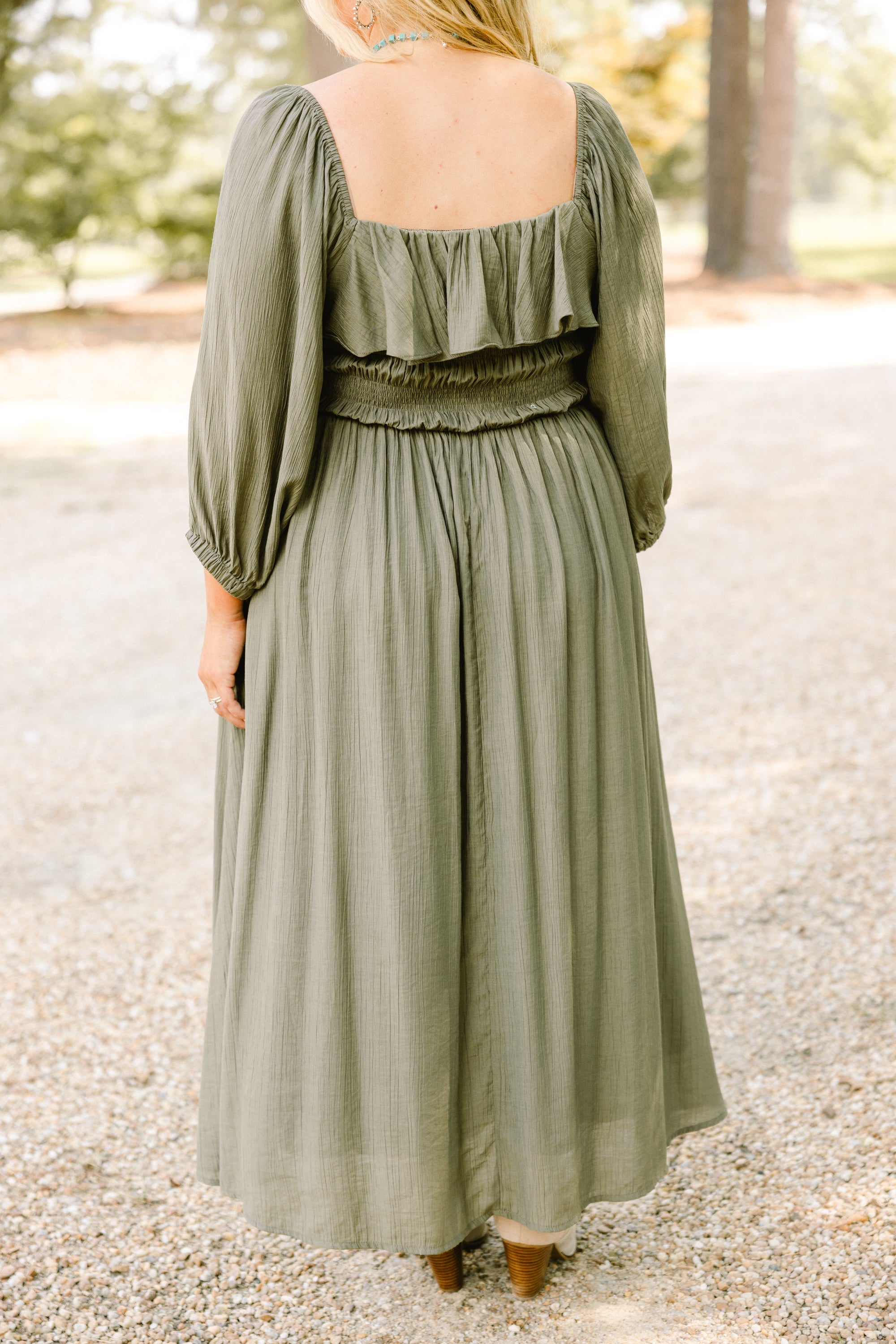 Grace Filled Dress, Green