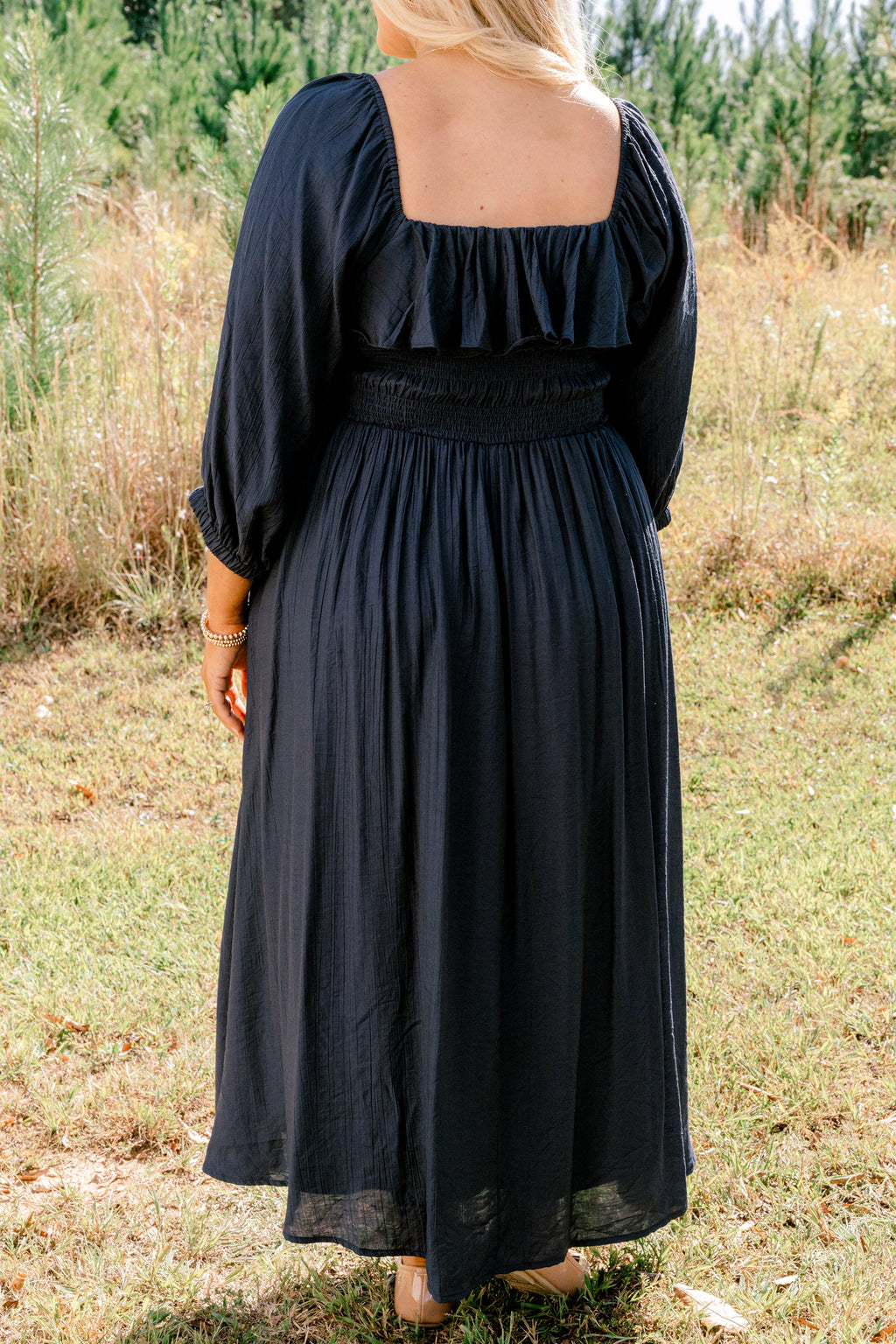 Grace Filled Dress, Navy
