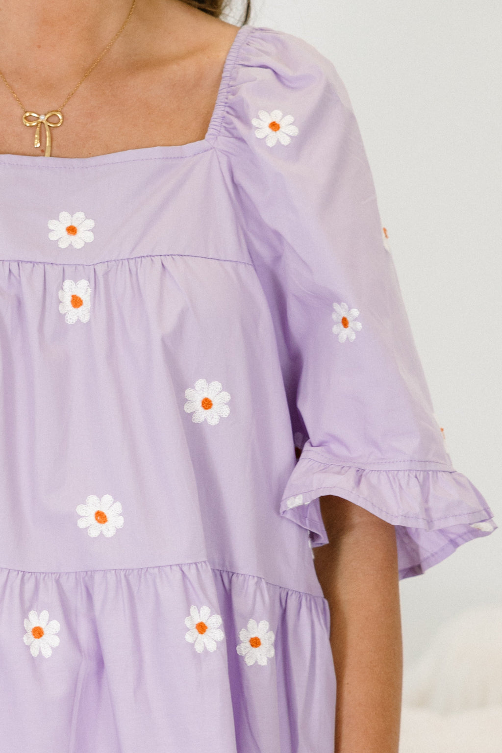 Grateful To Be Here Top, Light Purple