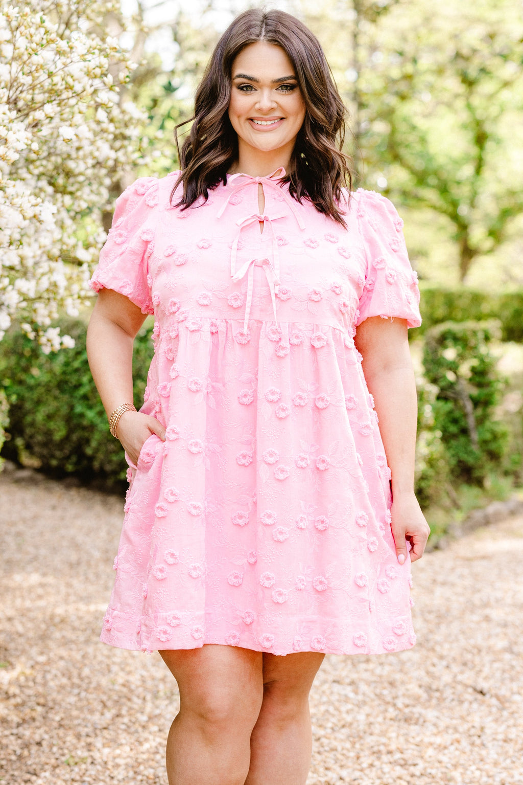 Groove In The Heart Dress, Pink
