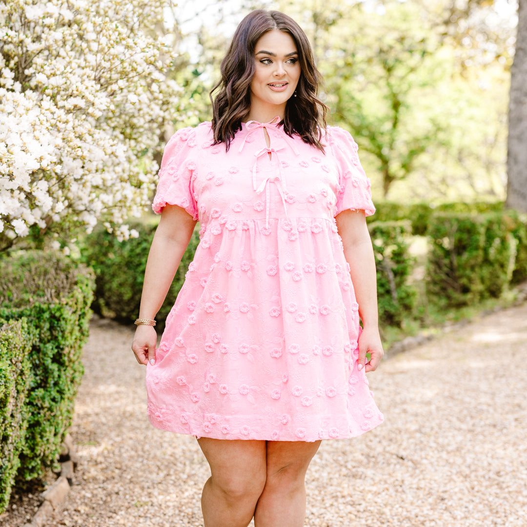 Groove In The Heart Dress, Pink