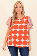 Groovy Pop Top, Red