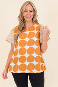 Groovy Pop Top, Taupe