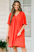 Growing With Time Dress, Fiesta