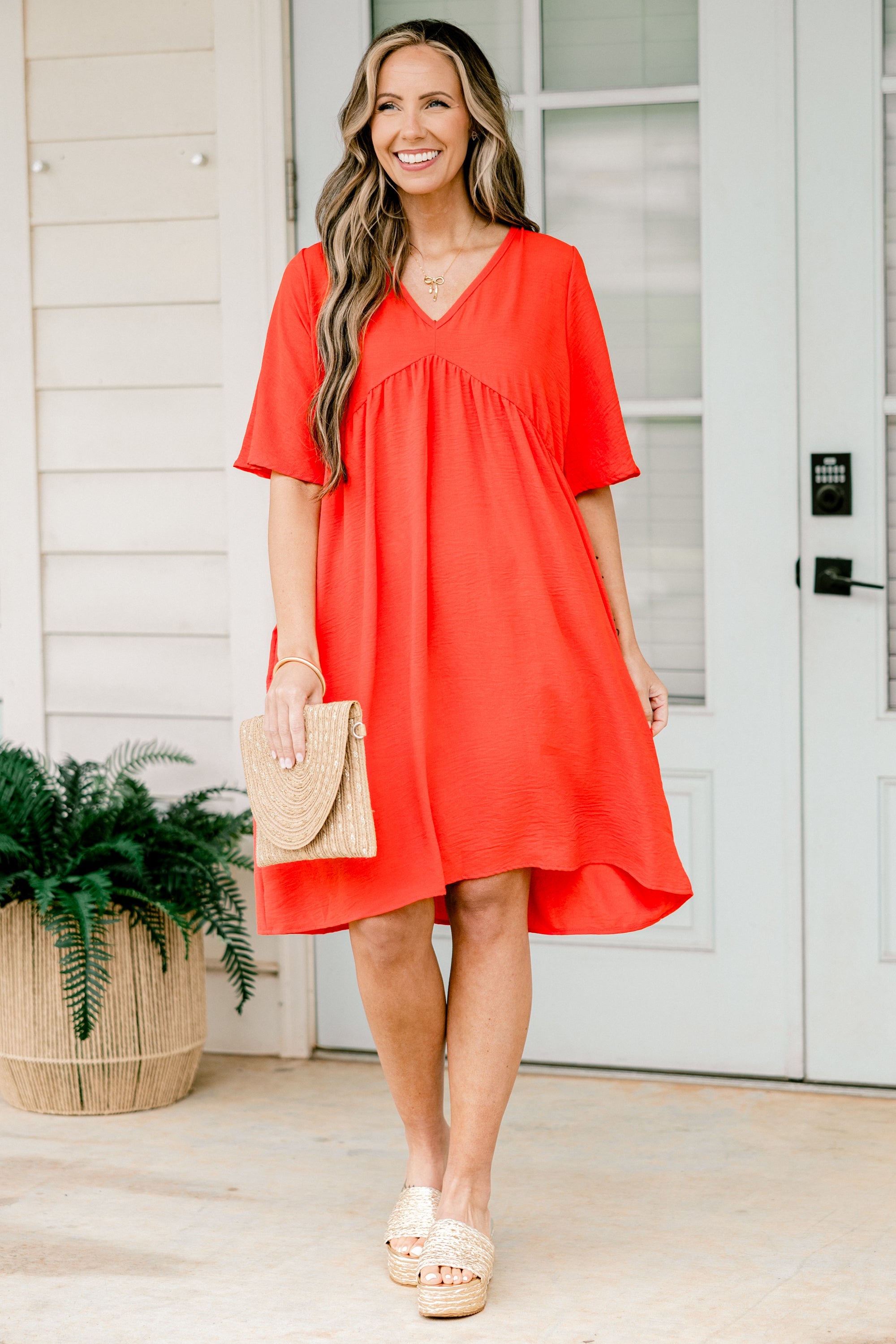 Growing With Time Dress, Fiesta