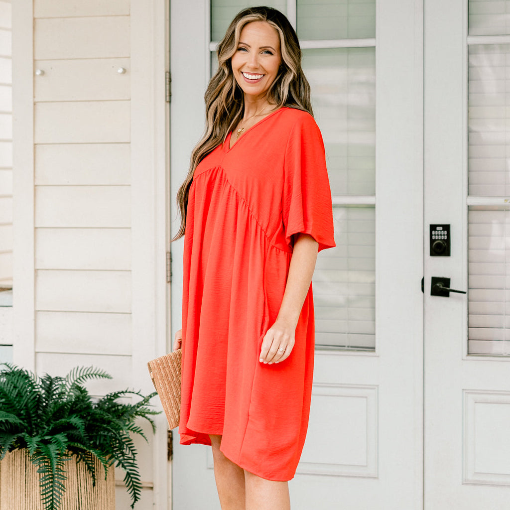 Growing With Time Dress, Fiesta