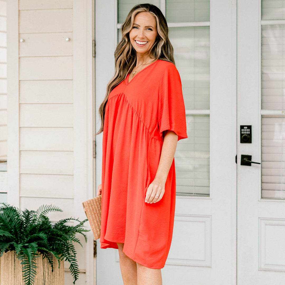 Growing With Time Dress, Fiesta