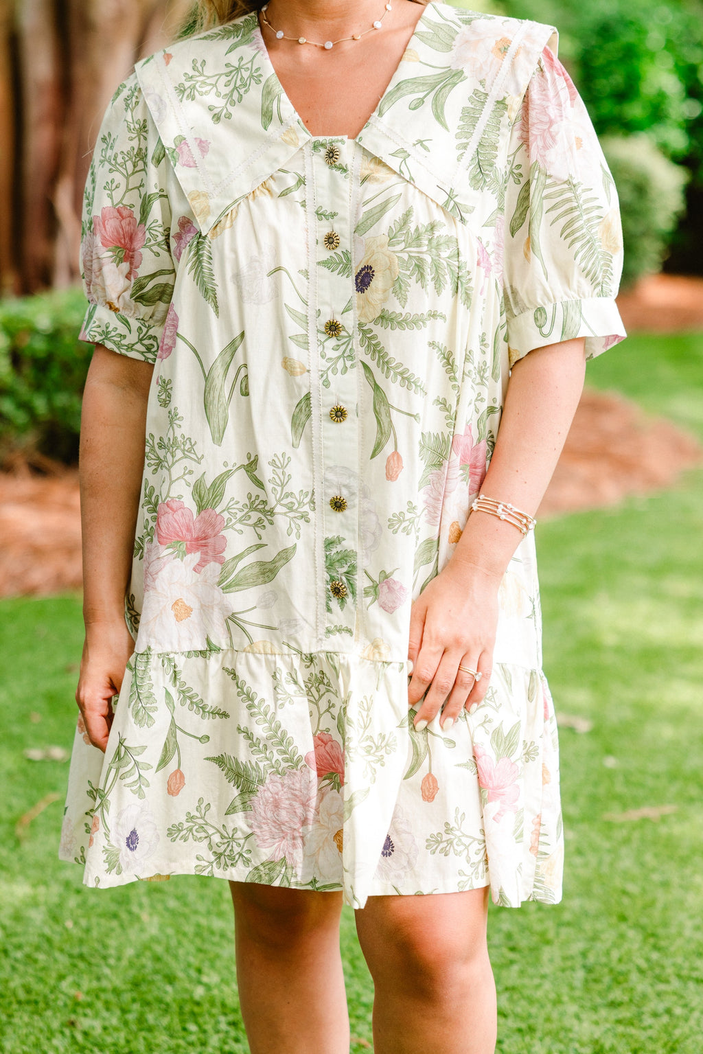 Guarded Heart Dress, Sage