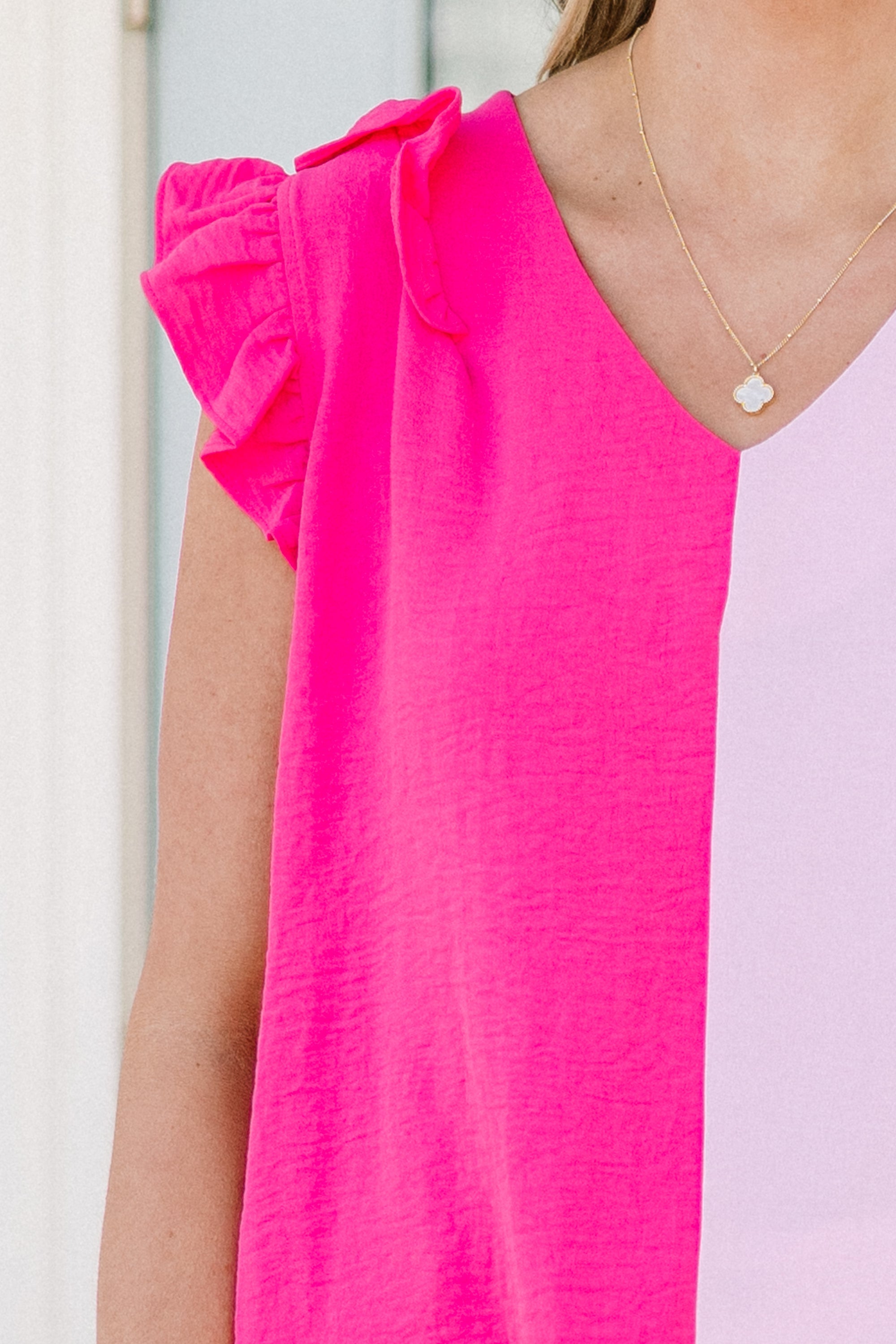 Half Of My Love Top, Pink