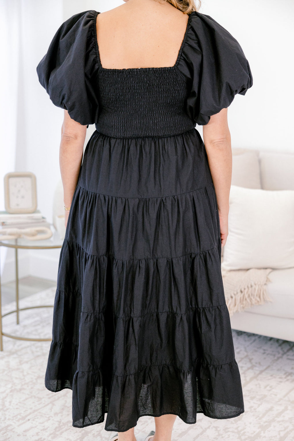 Half Past Sunset Dress, Black