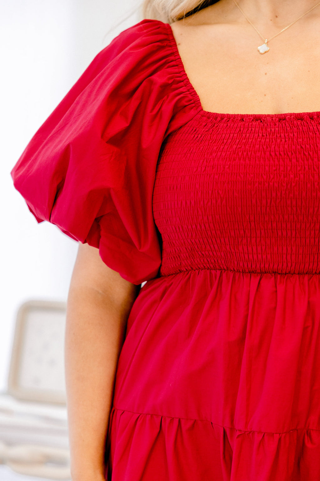 Half Past Sunset Dress, Red