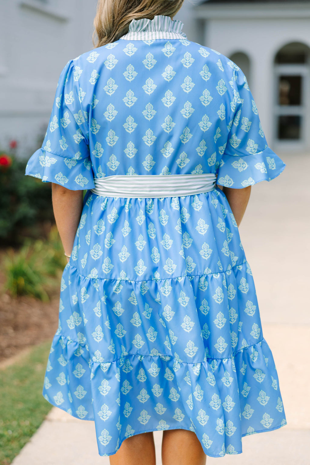 Half Truths Dress, Blue