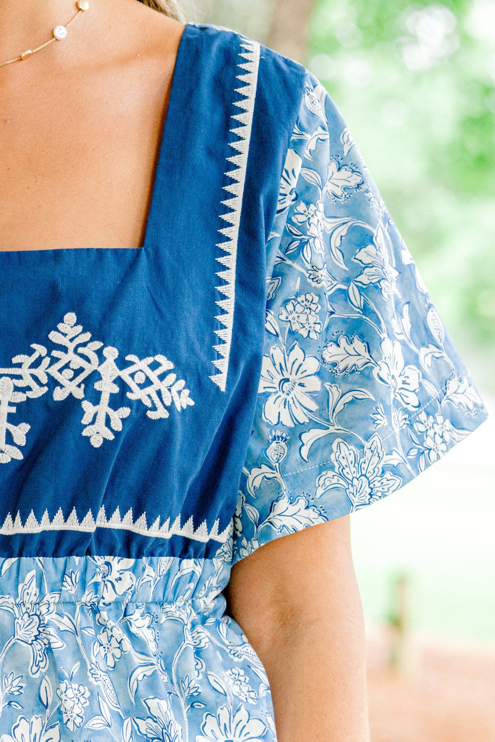 Halo Of Love Top, Blue