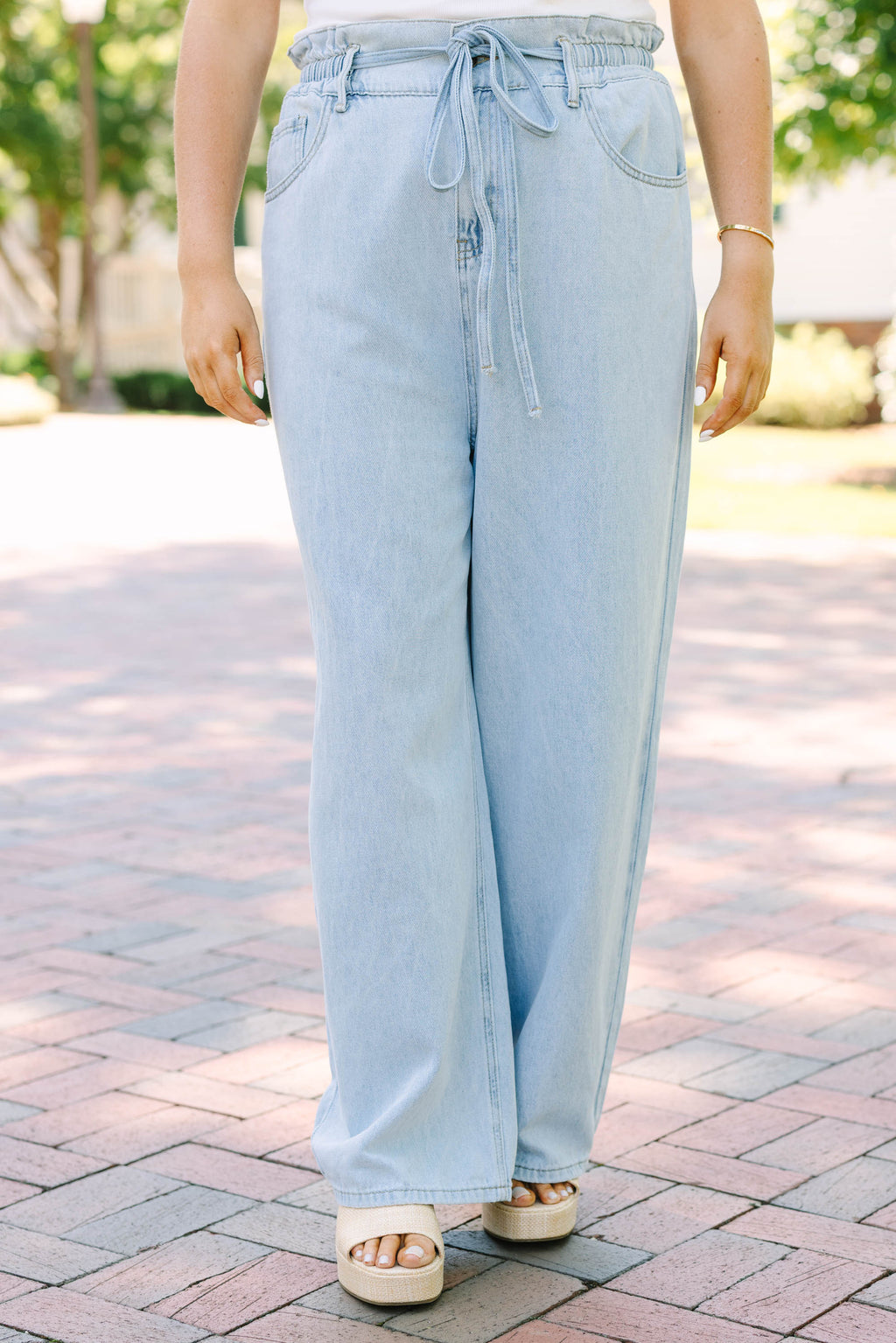 Hand It To You Jeans, Light Wash
