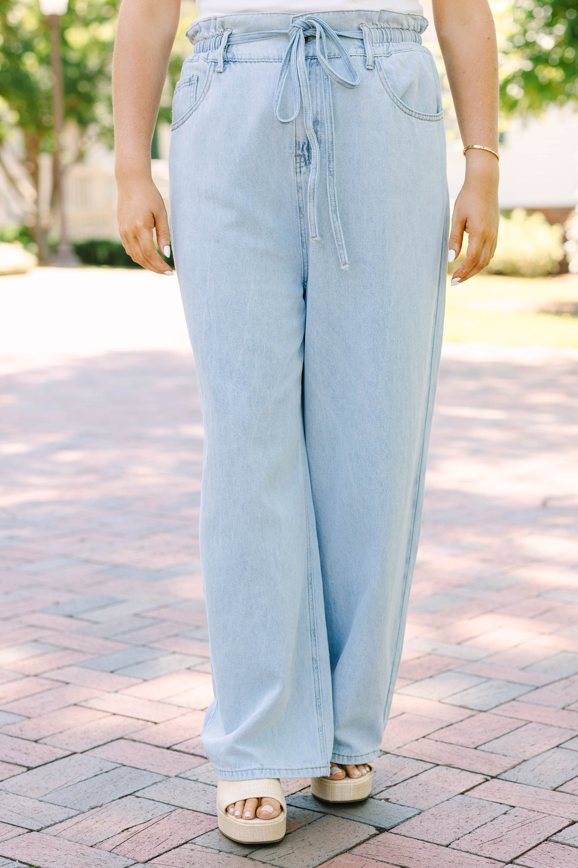 Hand It To You Jeans, Light Wash