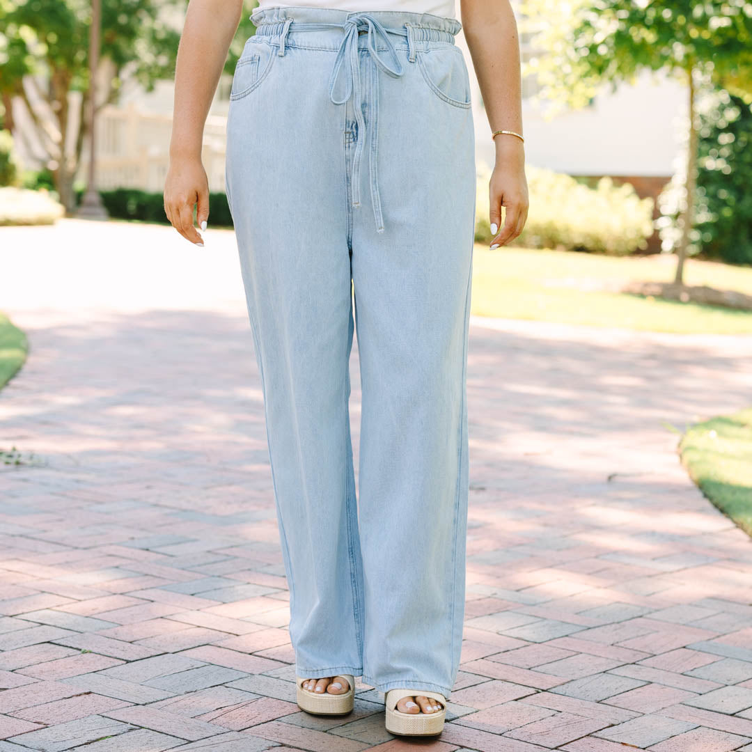 Hand It To You Jeans, Light Wash
