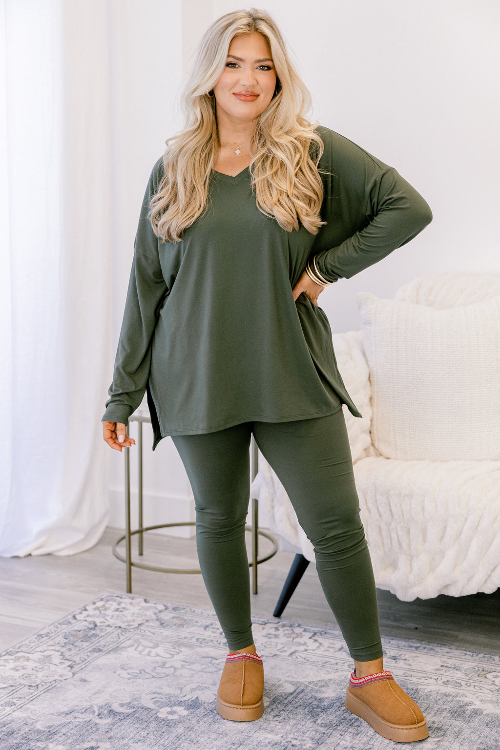 Happiness Because Of You Set, Dark Olive