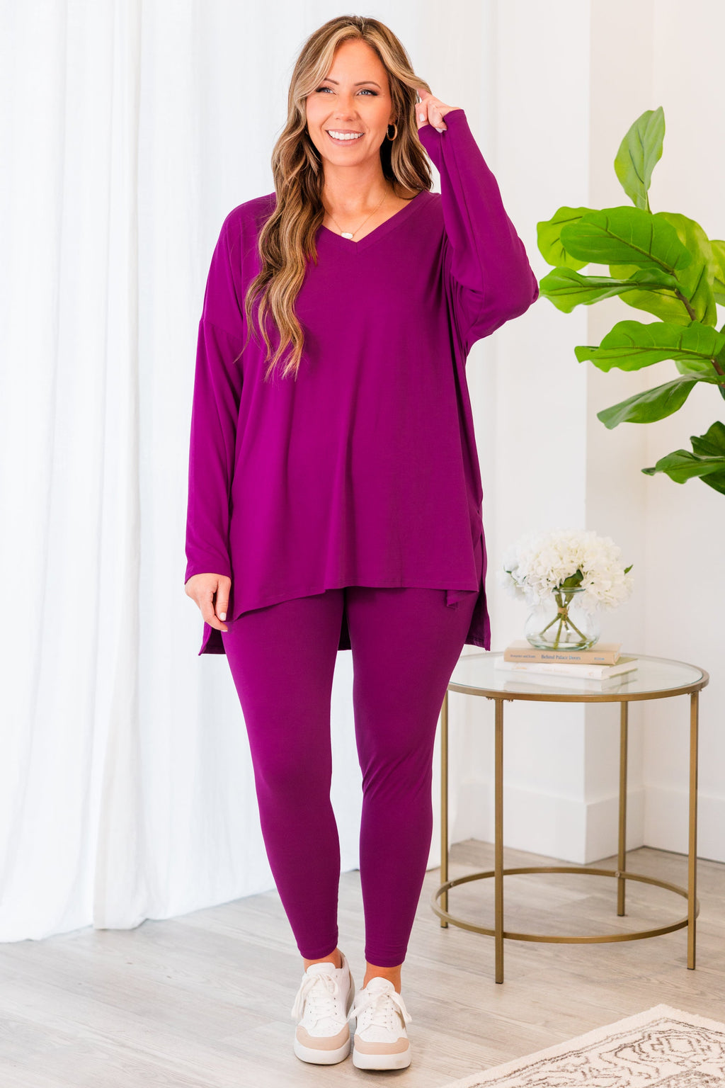 Happiness Because Of You Set, Light Plum