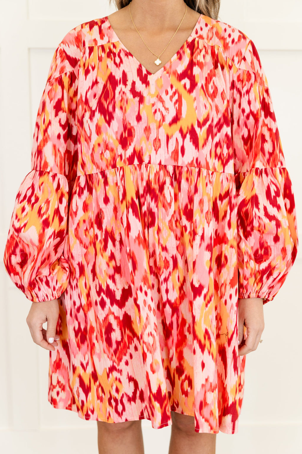 Happy All Weekend Dress, Magenta
