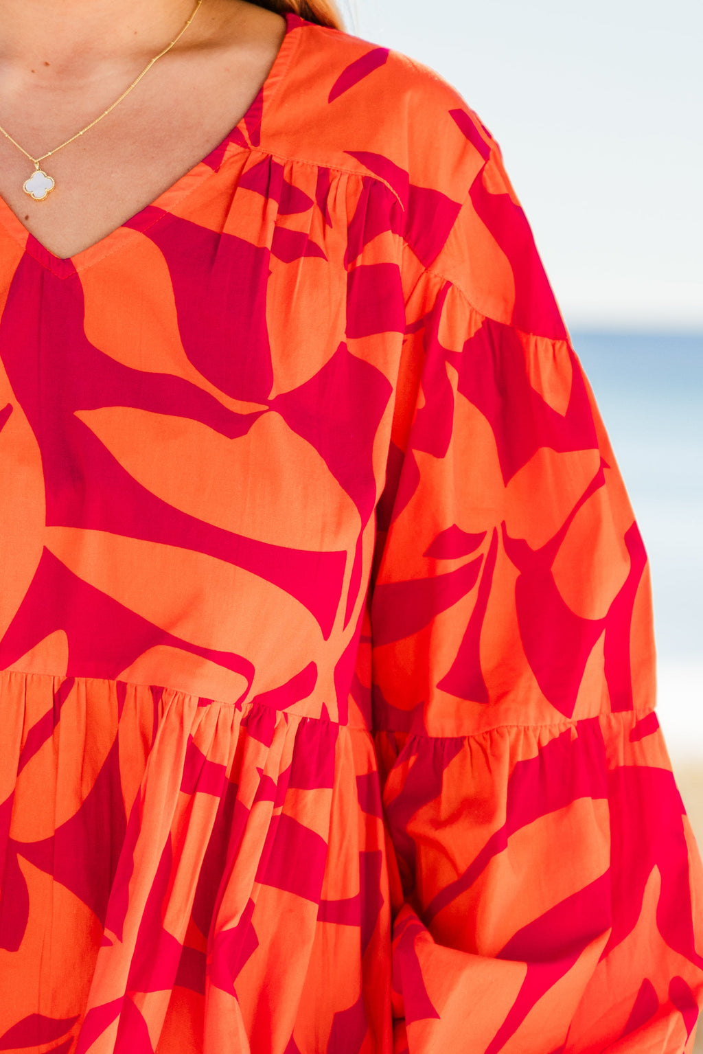 Happy All Weekend Dress, Orange