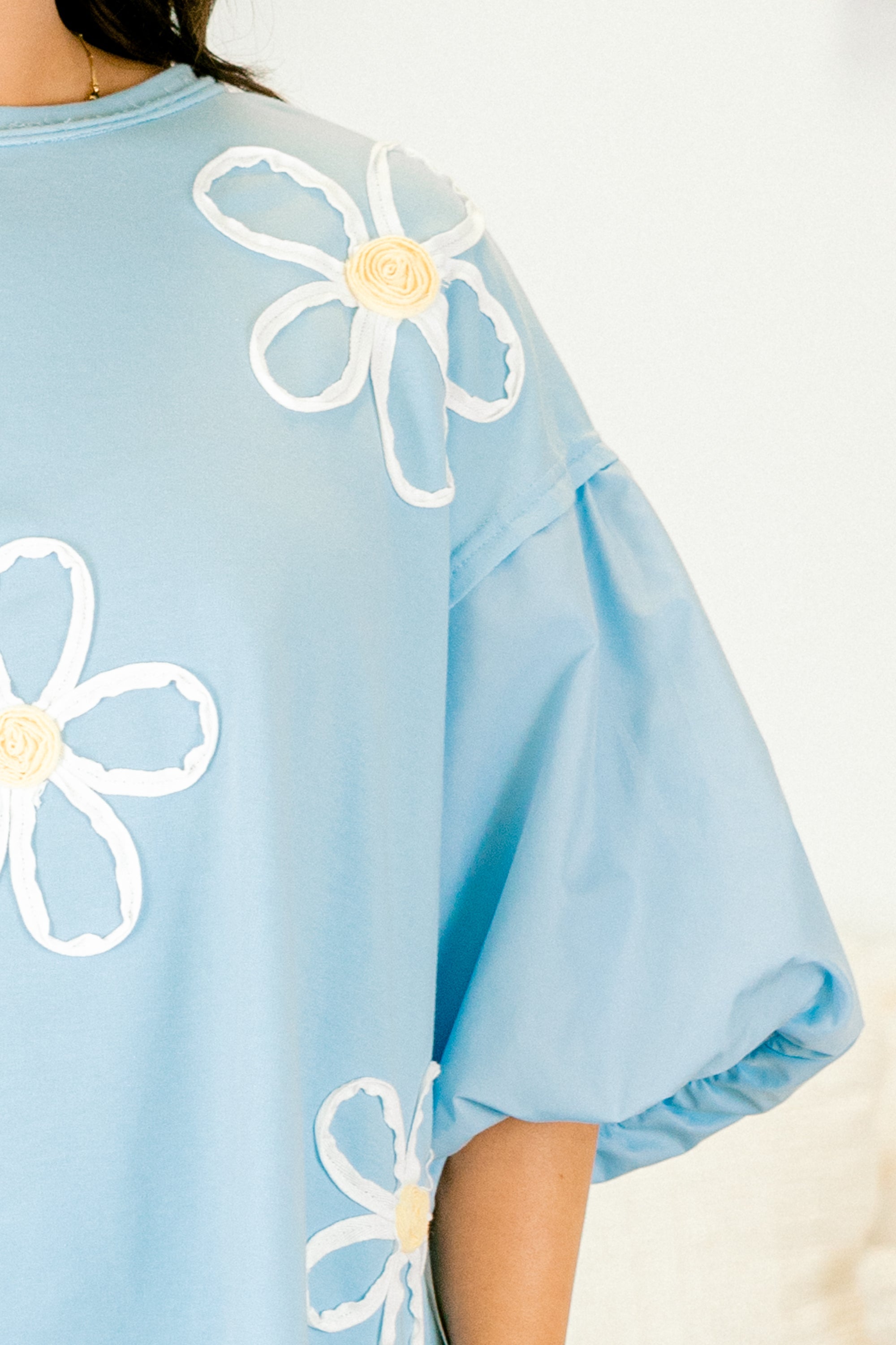 Happy And Alive Top, Blue