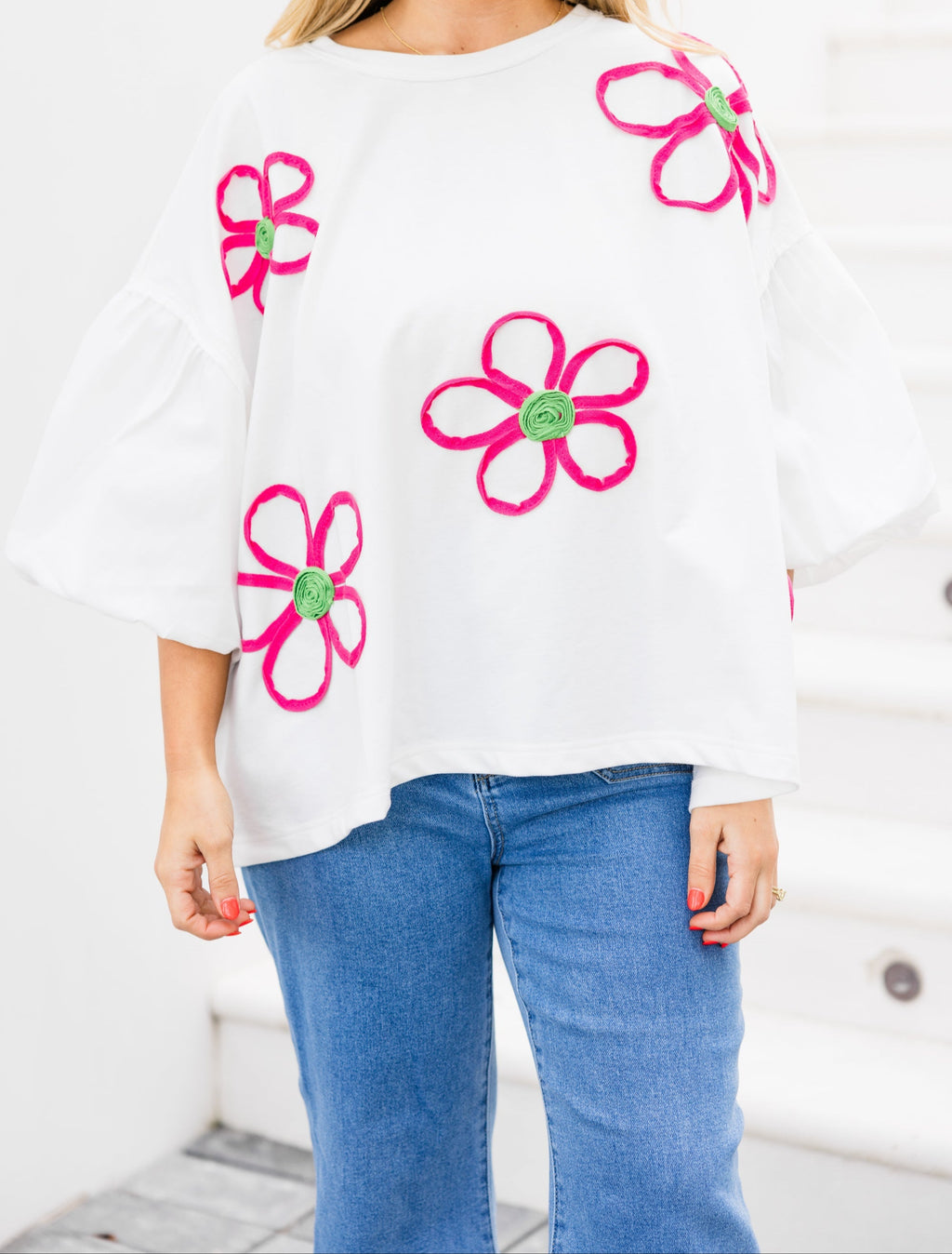 Happy And Alive Top, Off White