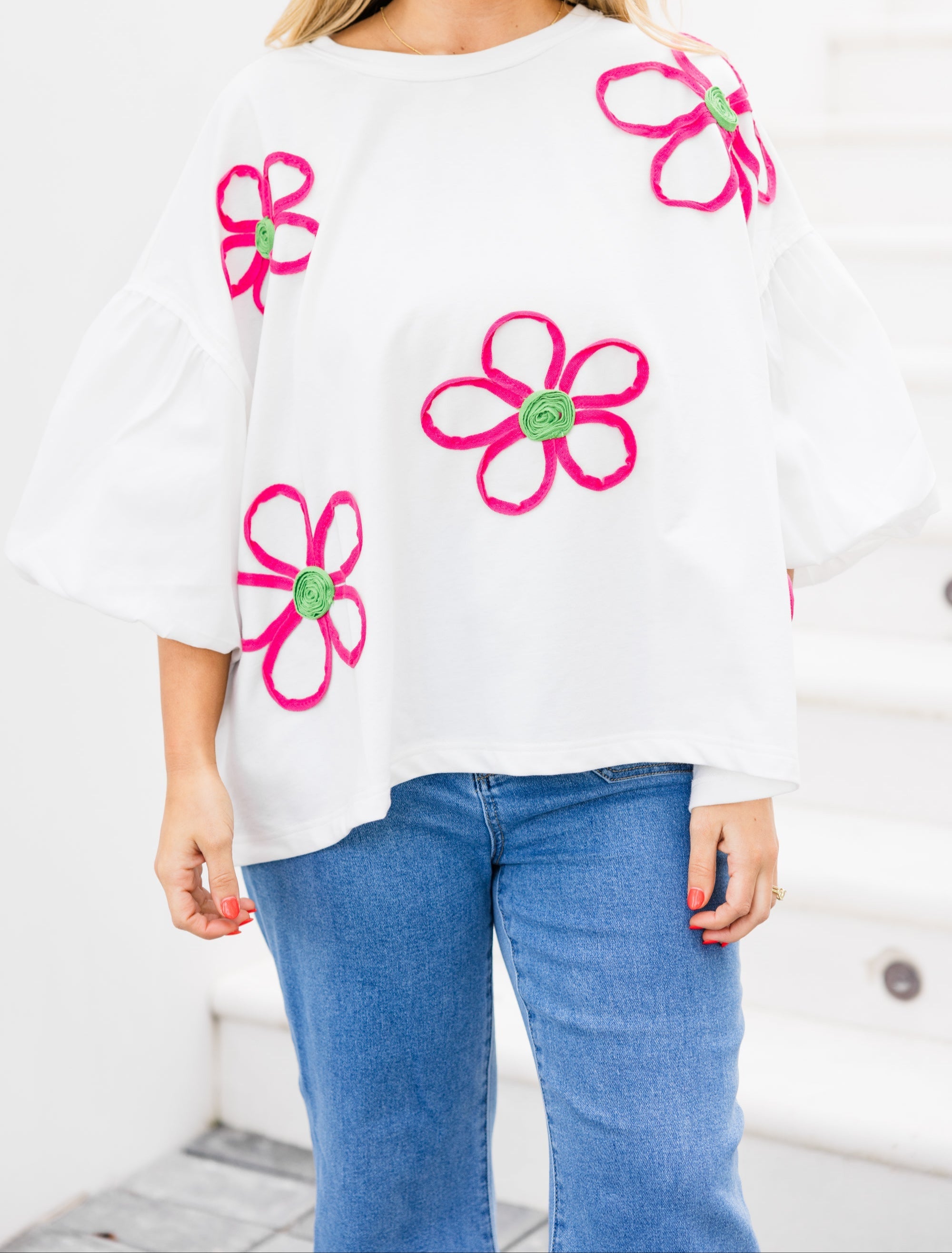 Happy And Alive Top, Off White