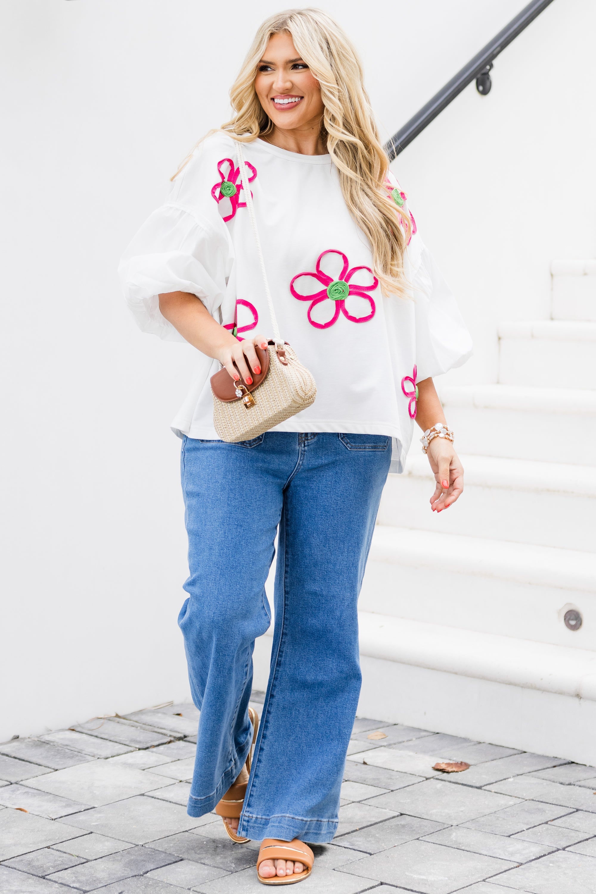 Happy And Alive Top, Off White
