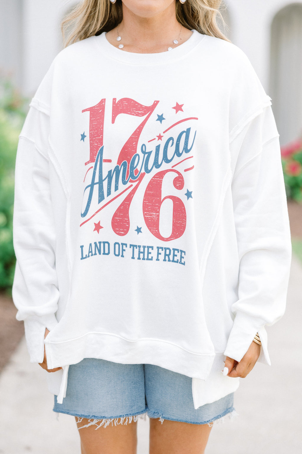 Happy Birthday USA Comfy Crew, Ivory