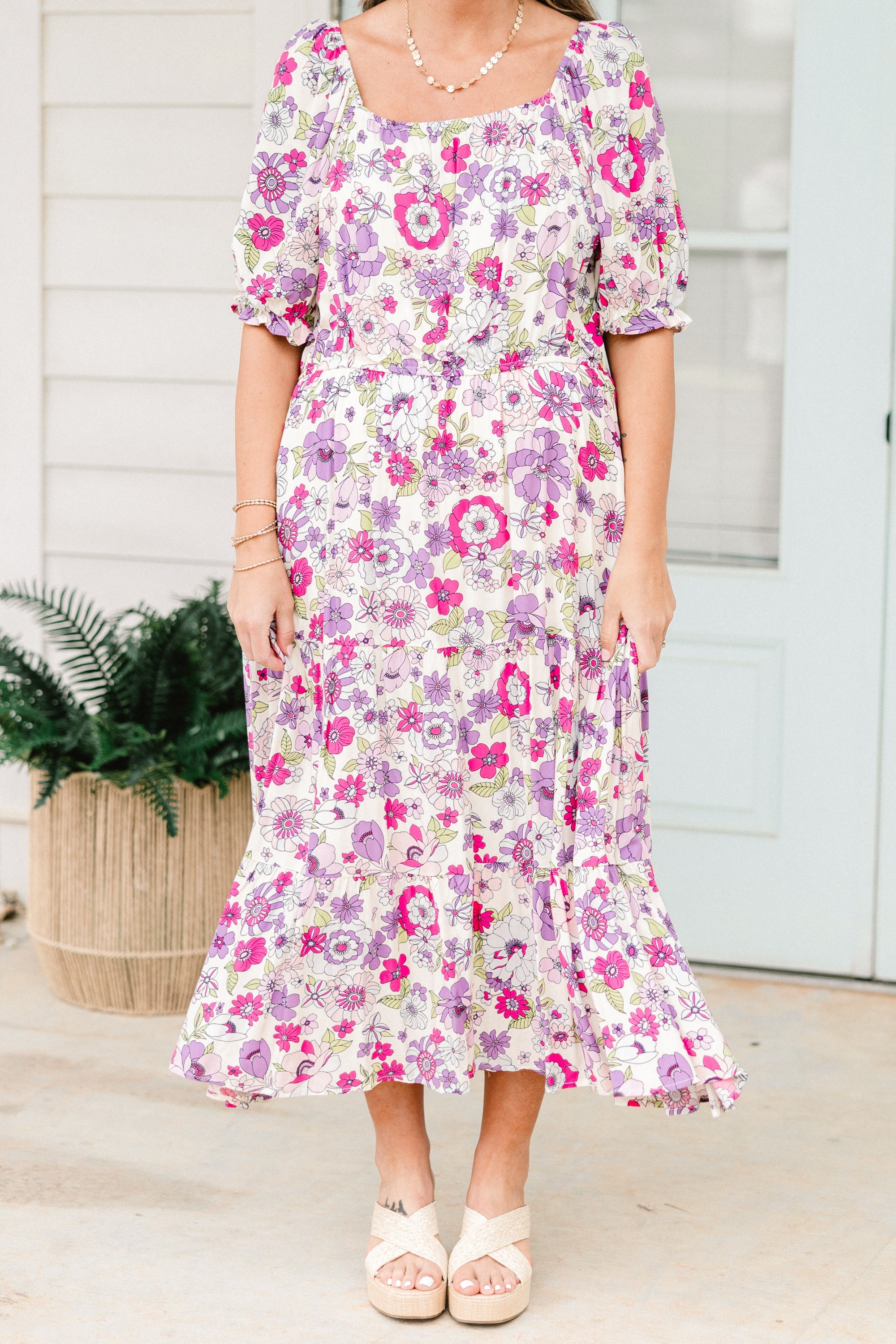 Happy Haven Dress, Lavender